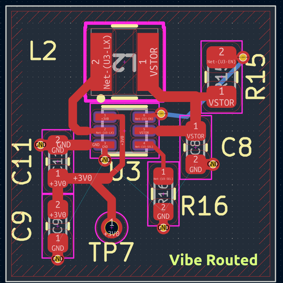 Astra vibe routed layout